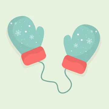 Mittens Illustrazione stock