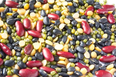 Mix beans Stock Photos