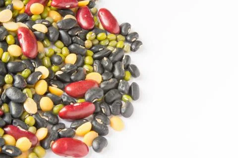 Mix beans Stock Photos