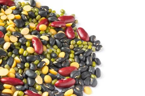 Mix beans Stock Photos