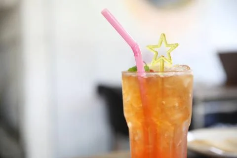 Mix berry juice Stock Photos