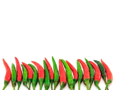 Mix chilli background Stock Photos