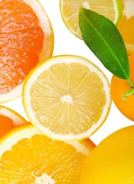 Mix of citrus slice Stock-Fotos