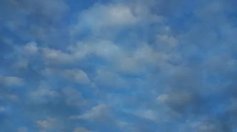 Mix of clouds, time-lapse Stock Footage 11289832