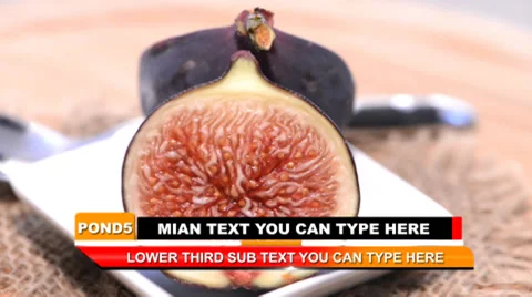 Mix Color Lower Third Stock After Effects