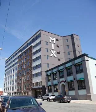 The Mix Condos Stock-Fotos