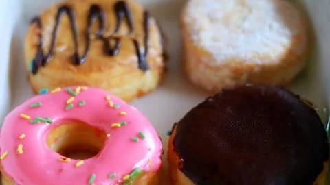 Mix doughnut Stock Photos