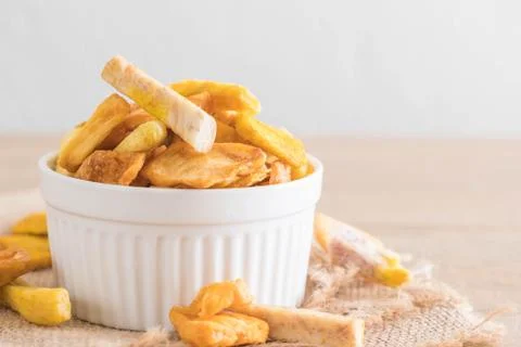 Mix fruit chips Stock Photos