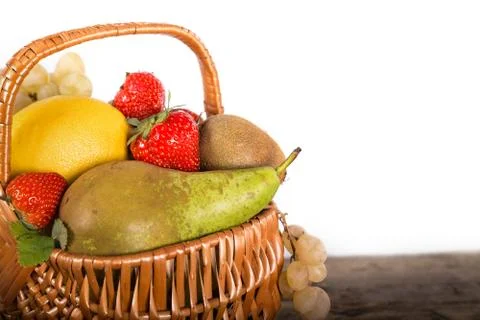 Mix of fruits Stock Photos