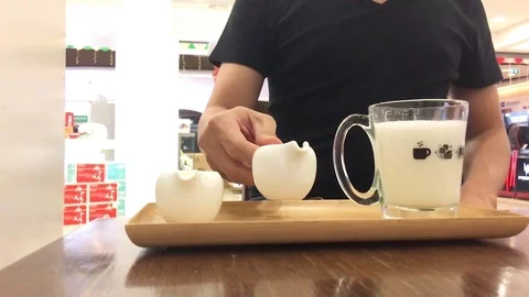 Mix Latte Coffee 스톡 동영상 78674552