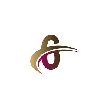 Mix of letter with quick slash design logo icon concept Stock Illustration