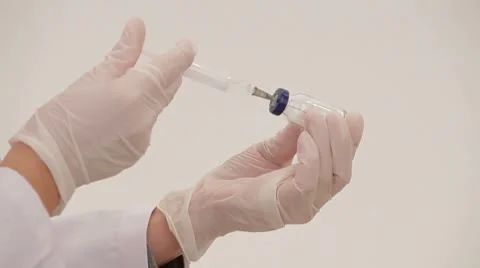 Mix the medicine Stock Footage 8930954