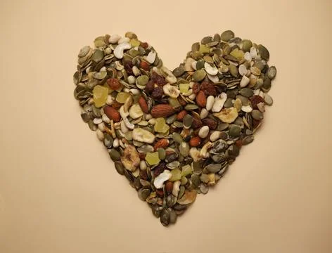 Mix of nuts Stock Photos