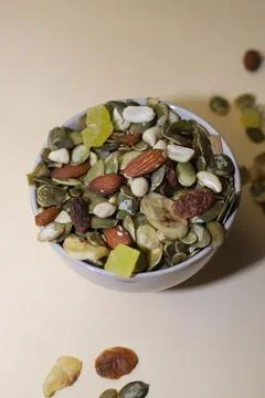 Mix of nuts Stock Photos