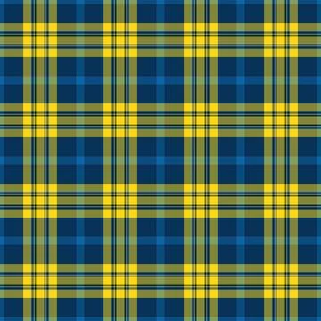Mix plaid pattern texture, long seamless check vector. Custom fabric backgr.. Stock Illustration