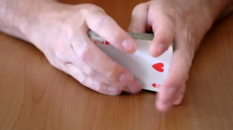 Mix playing cards Stock Footage 65001616