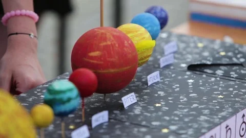 Mix of science fair experiments for chil... | Stock Video | Pond5