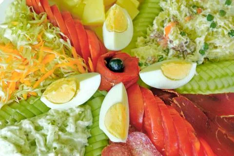 Mix of snacks. Stock Photos
