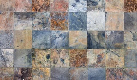 Mix square texture Foto stock