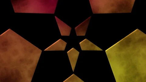 Mix star spinning Video stock 98666856