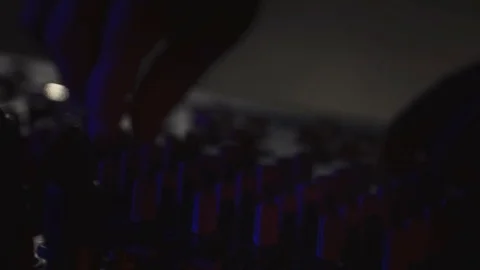 At The Mix Table Stock Footage 71282367