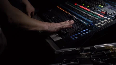 Mix table Vídeo Stock 167657049