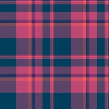 Mix textile check texture, linear seamless tartan fabric. Classical pattern.. Illustrazione stock