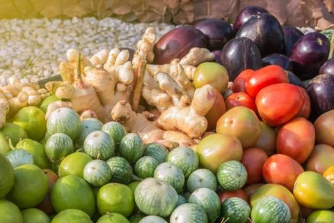 Mix Vegetable Stock Photos