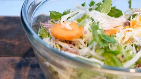 Mix Vegetable Salad Stock-Footage 109515792