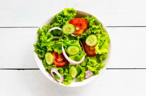Mix vegetable salad Stock Photos