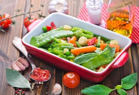 Mix vegetables Stock Photos
