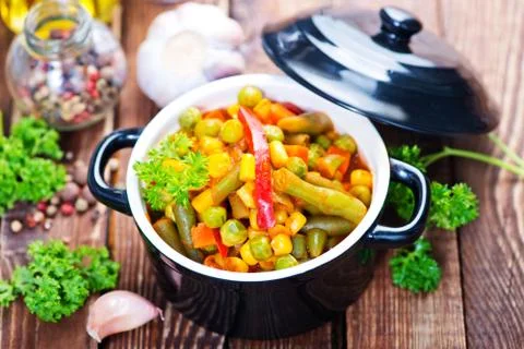 Mix vegetables Stock Photos