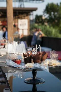 Mixed appetizers Stock Photos