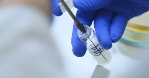 Mixed bacteria Stock Footage 111861030