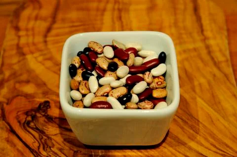 Mixed beans Foto stock