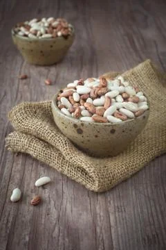 Mixed beans Stock Photos