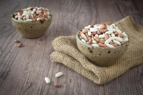 Mixed beans Stock Photos