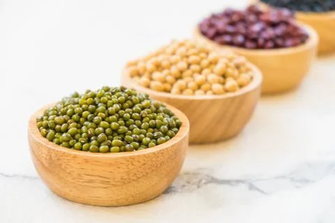 Mixed beans Stock Photos