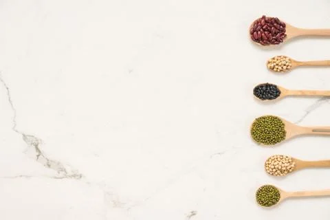 Mixed beans Stock Photos