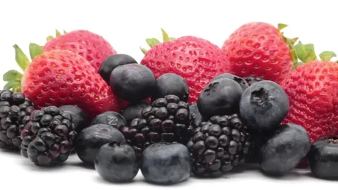 Mixed berries Stock Footage 289241752