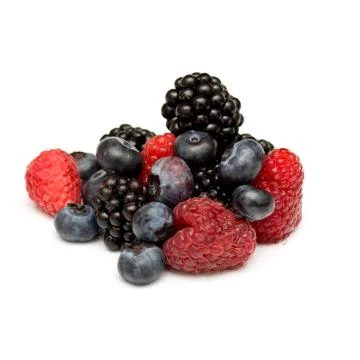 Mixed berries Stock Photos