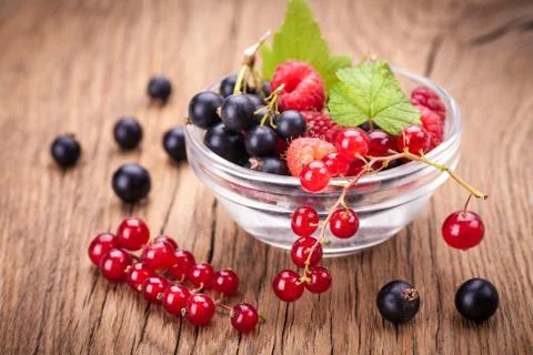 Mixed berries Stock-Fotos