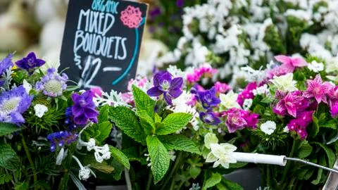 Mixed Bouquets Stock-Fotos