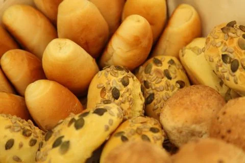 Mixed bread types 02 Stock Photos