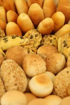 Mixed bread types 03 Stock Photos