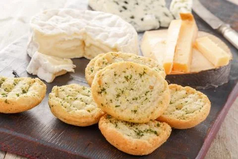 Mixed cheese selection Foto stock