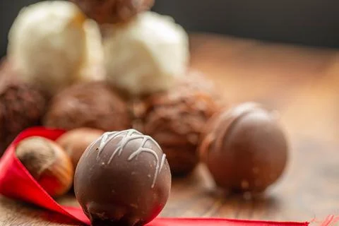 MIXED CHOCOLATE BARS Stock Photos