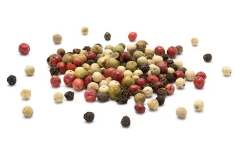 Mixed color pepper 库存照片