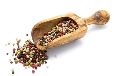 Mixed color pepper 库存照片