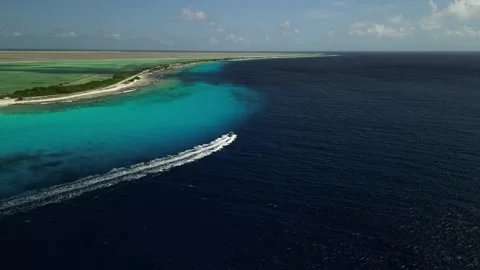 Mixed Color Salt Fields and Boat-13 Stock-Footage 323446474